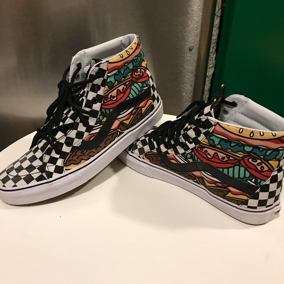 vans half cab burger